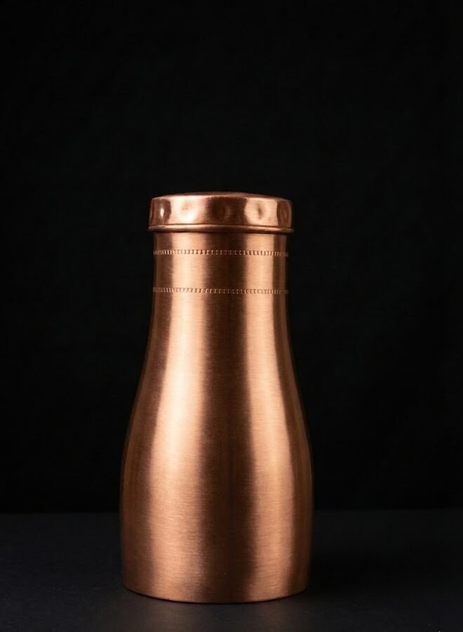 Matte Copper Sugar Pot Matte Copper Sugar Pot
