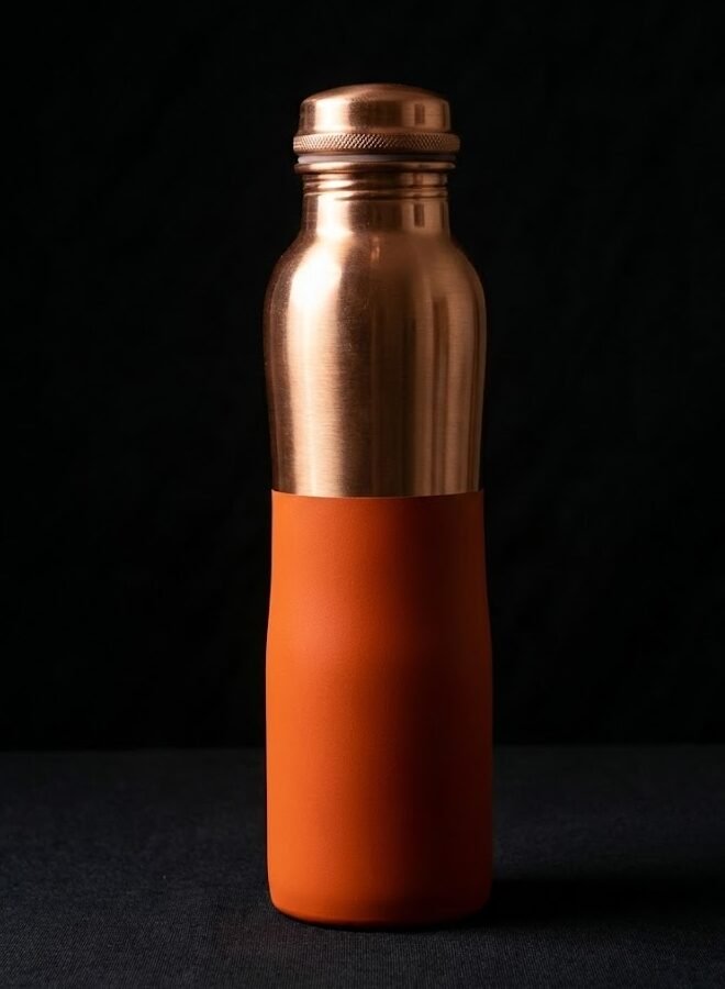 Coloured Copper Bottle
