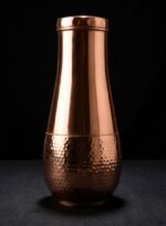 Copper Hammered Sugar Pot