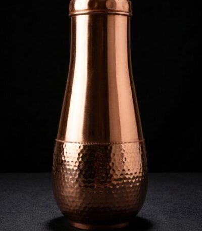 Copper Hammered Sugar Pot