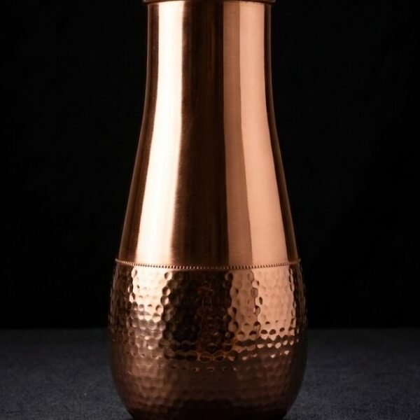 Copper Hammered Sugar Pot