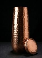 Copper Hammered Sugar Pot