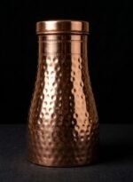 Copper Hammered Sugar Pot