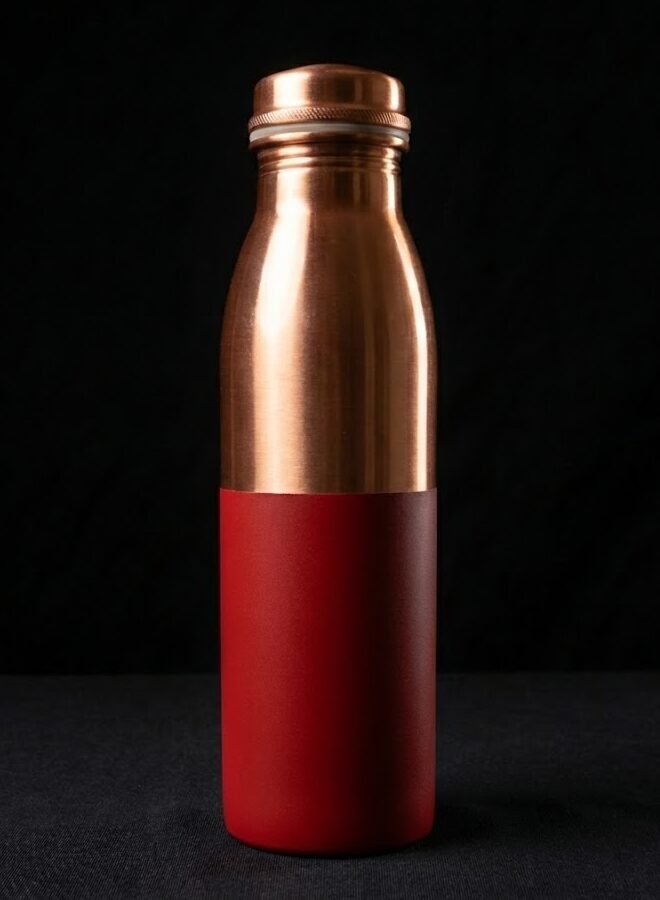 Coloured Copper Bottle