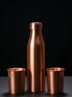 Matte Bottle Glass Gift Set
