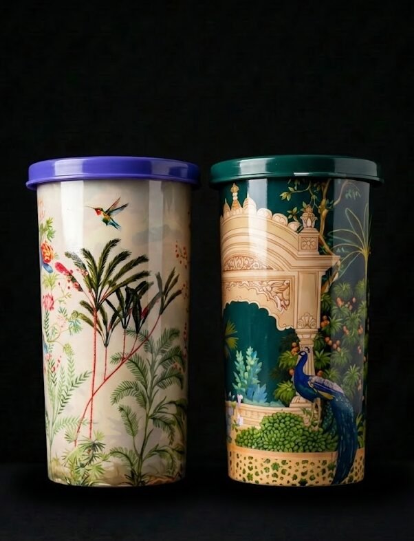 Meena Copper Tumbler Gift Set Meena Copper Tumbler Gift Set