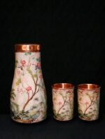 Meena Copper Bed Pot Gift Set